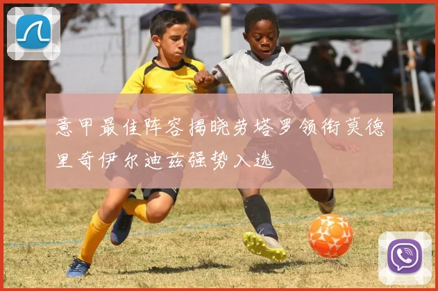 意甲最佳阵容揭晓劳塔罗领衔莫德里奇伊尔迪兹强势入选